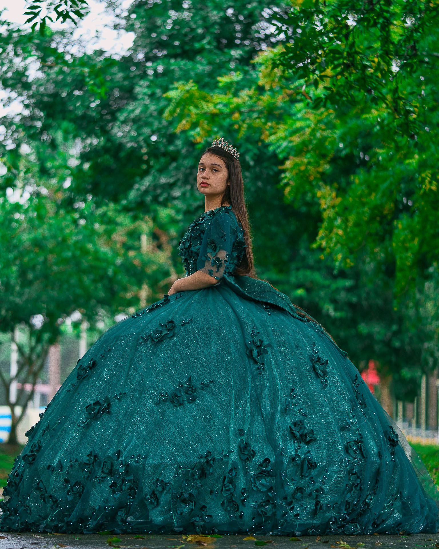 Quinceañera jardín